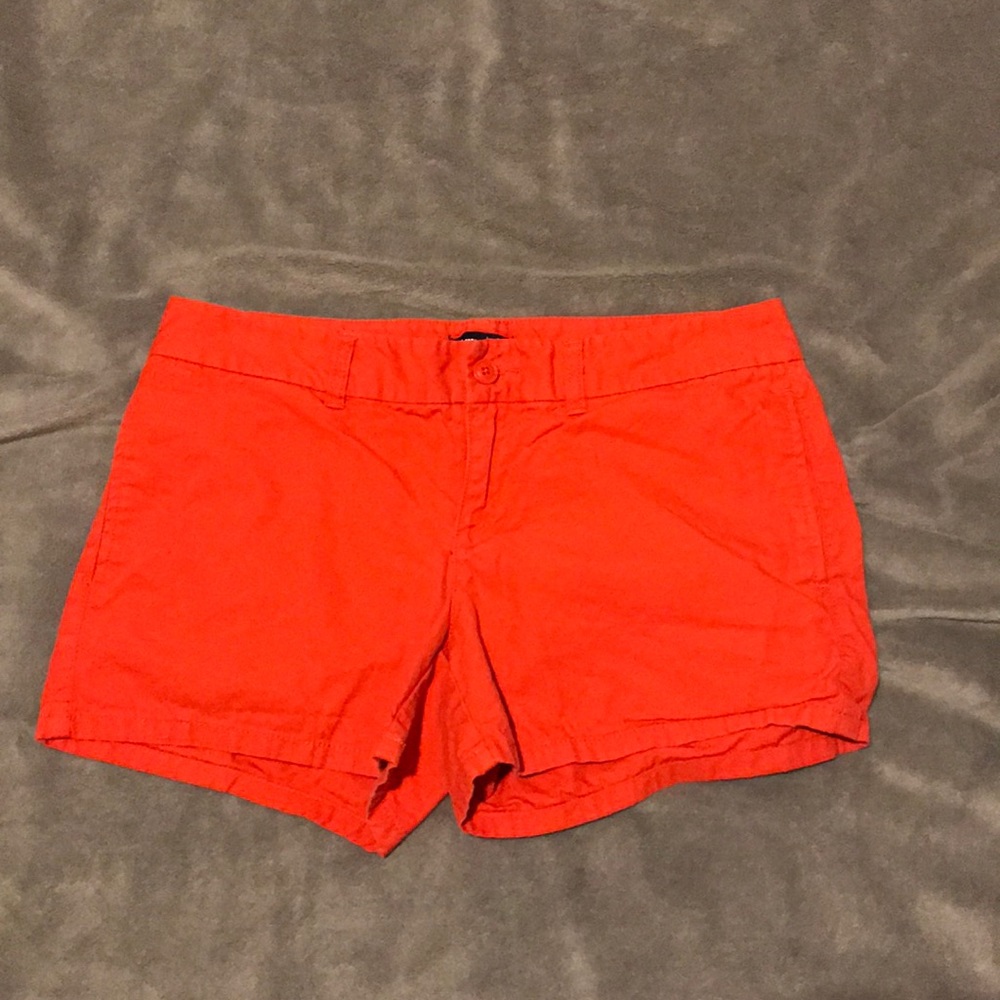 GAP Hadley Shorts in an Orange/Coral Color